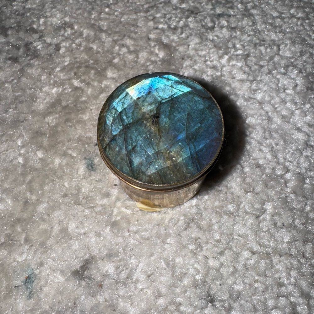 Blue Gemstone ring Box